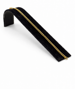 Klasik Halka Zincir Altın Renk Çelik Bileklik