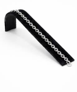 Klasik Halka Zincir Gümüş Renk Çelik Bileklik