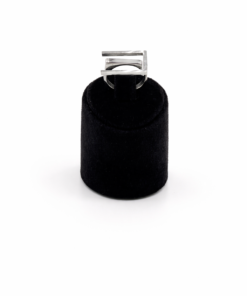 Geometrik Katmanlı Gümüş Renk Modern Kadın Yüzük