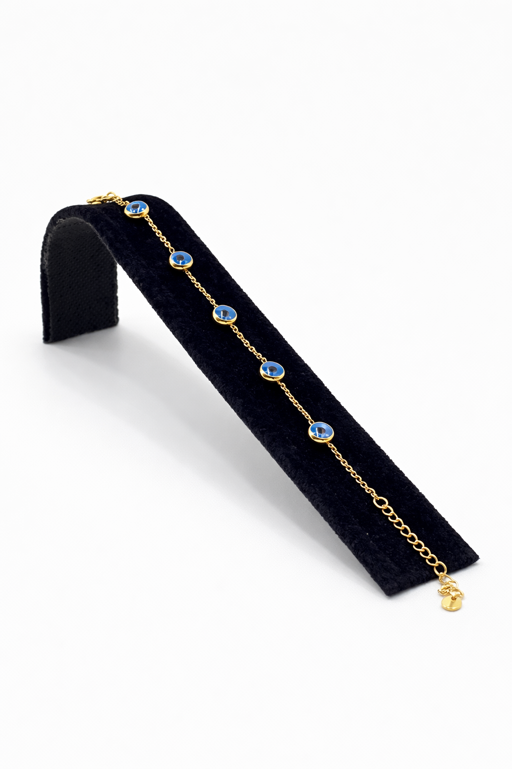 Zarif Nazar Detaylı Çelik Bileklik