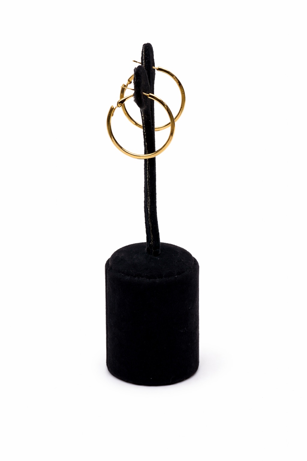 Altın Renk Çelik Halka Küpe