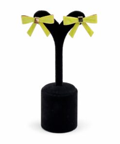 Lak Kaplama Mineli Fiyonk Küpe