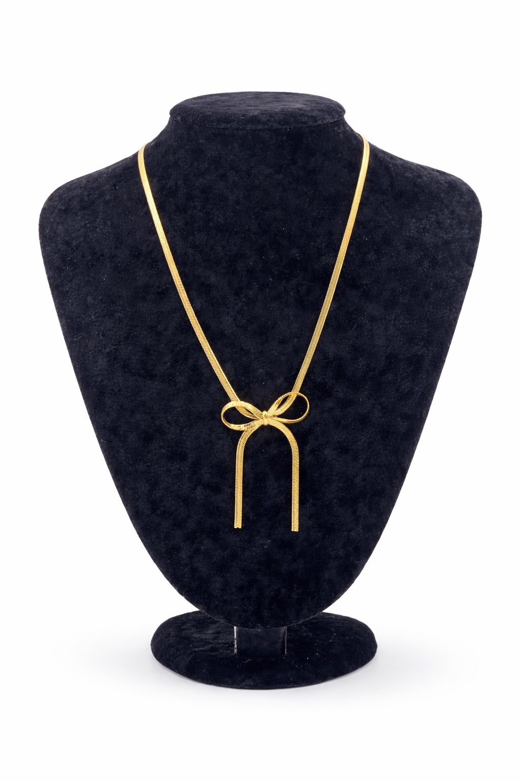 Fiyonk Figürlü Altın Renk Çelik Kolye Fiyonk Figürlü Altın Renk Çelik Kolye