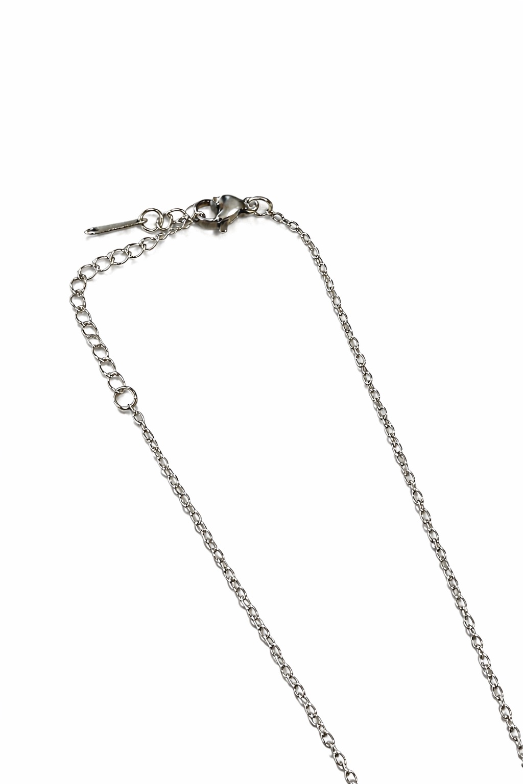 Gümüş Renk Çelik Çoklu Yonca Kolye