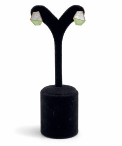 Lak Kaplama Akrilik Detaylı Geometrik Bijuteri Küpe