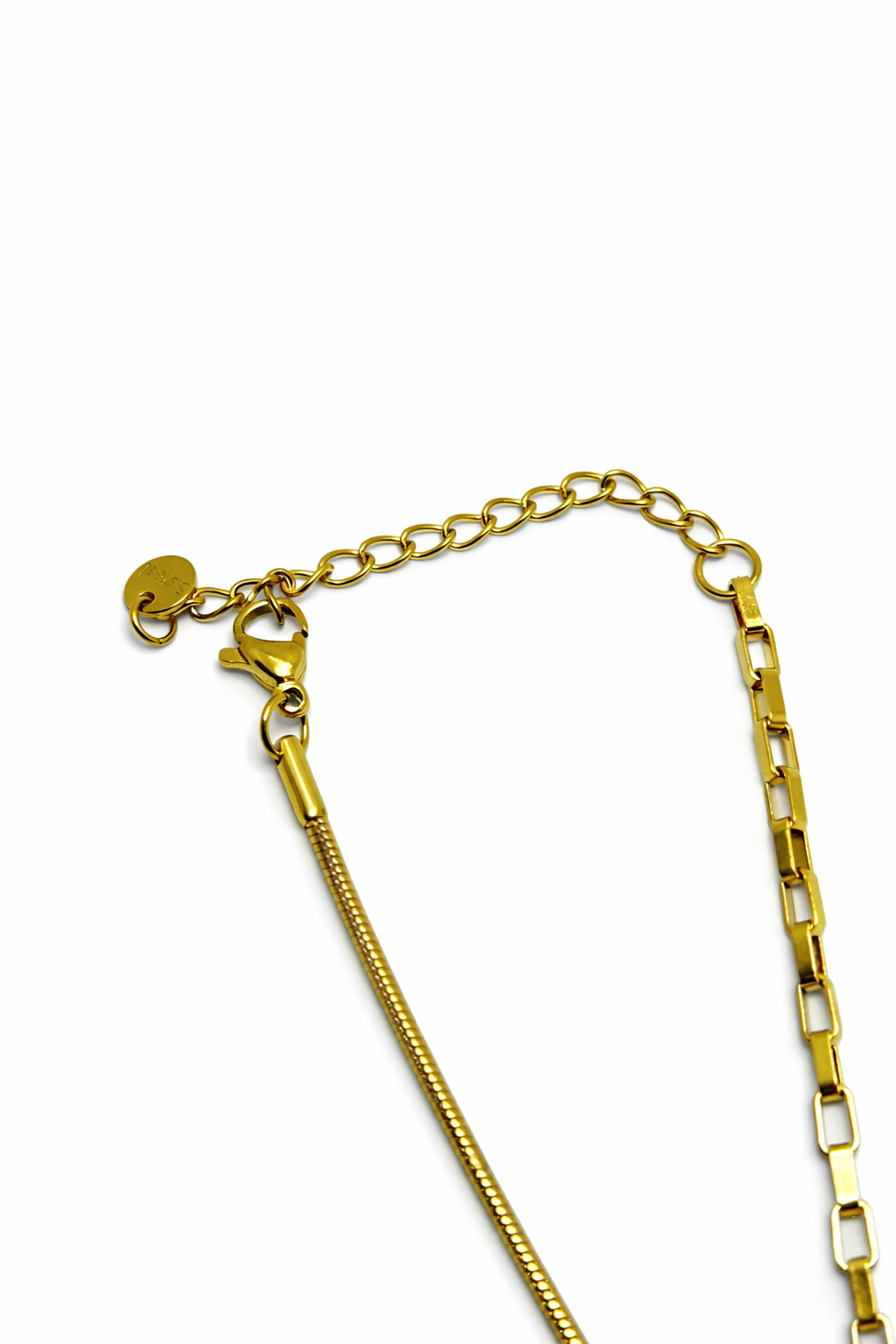 Nazar Boncuklu Kelebek Figürlü Altın Renk Çelik Bileklik