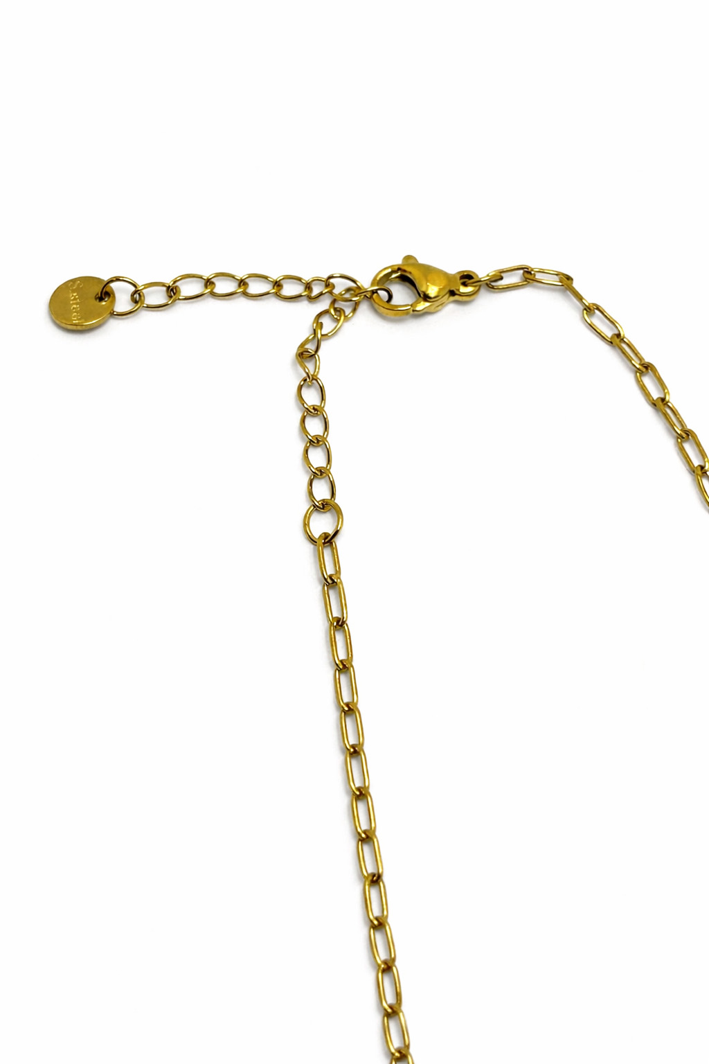 Deniz Temalı Turkuaz Taşlı Mineli ve Seramik Boncuklu Çelik Halhal