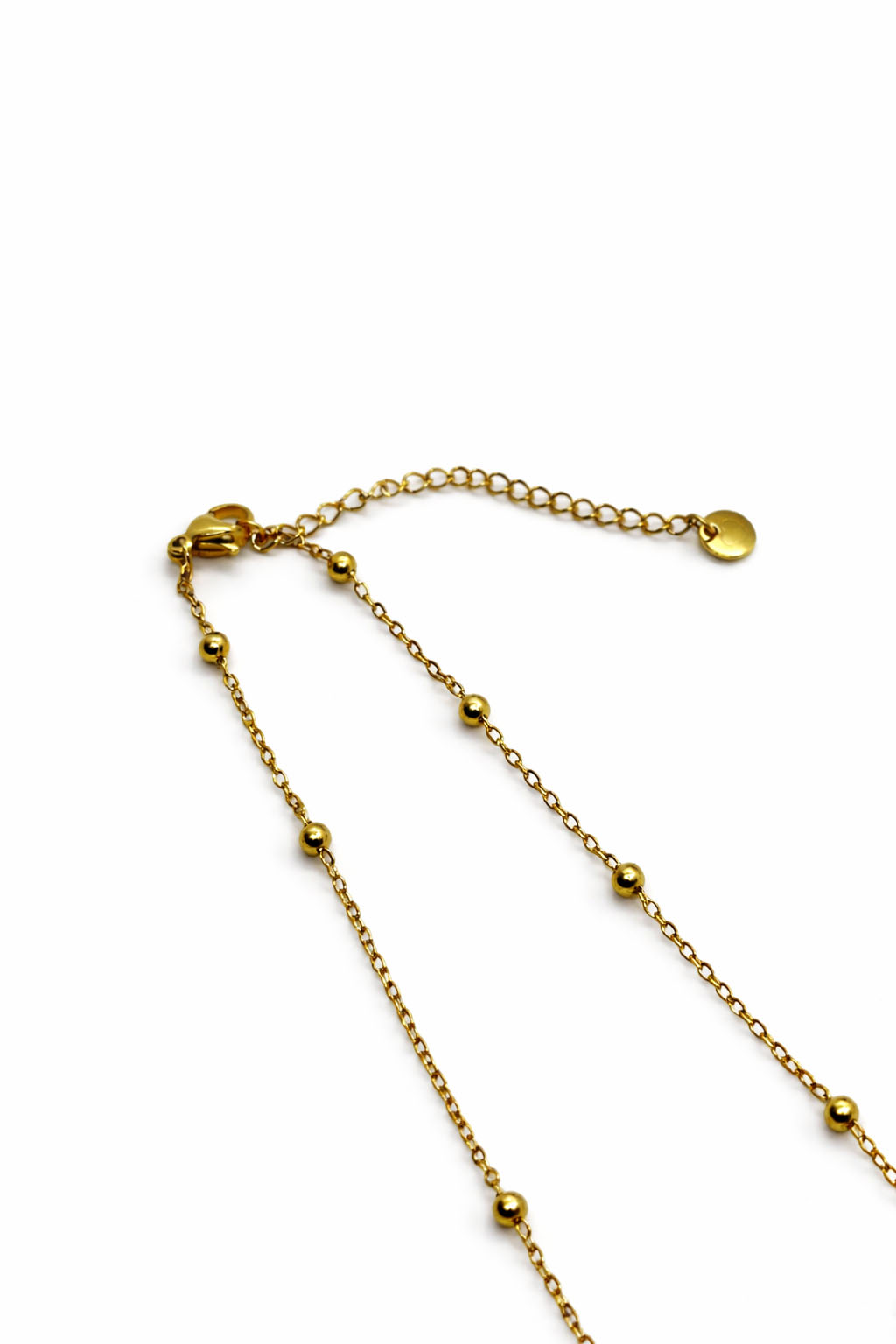 Kalp Figürlü Zirkon Taş Detaylı Çelik Kolye Kalp Figürlü Zirkon Taş Detaylı Çelik Kolye