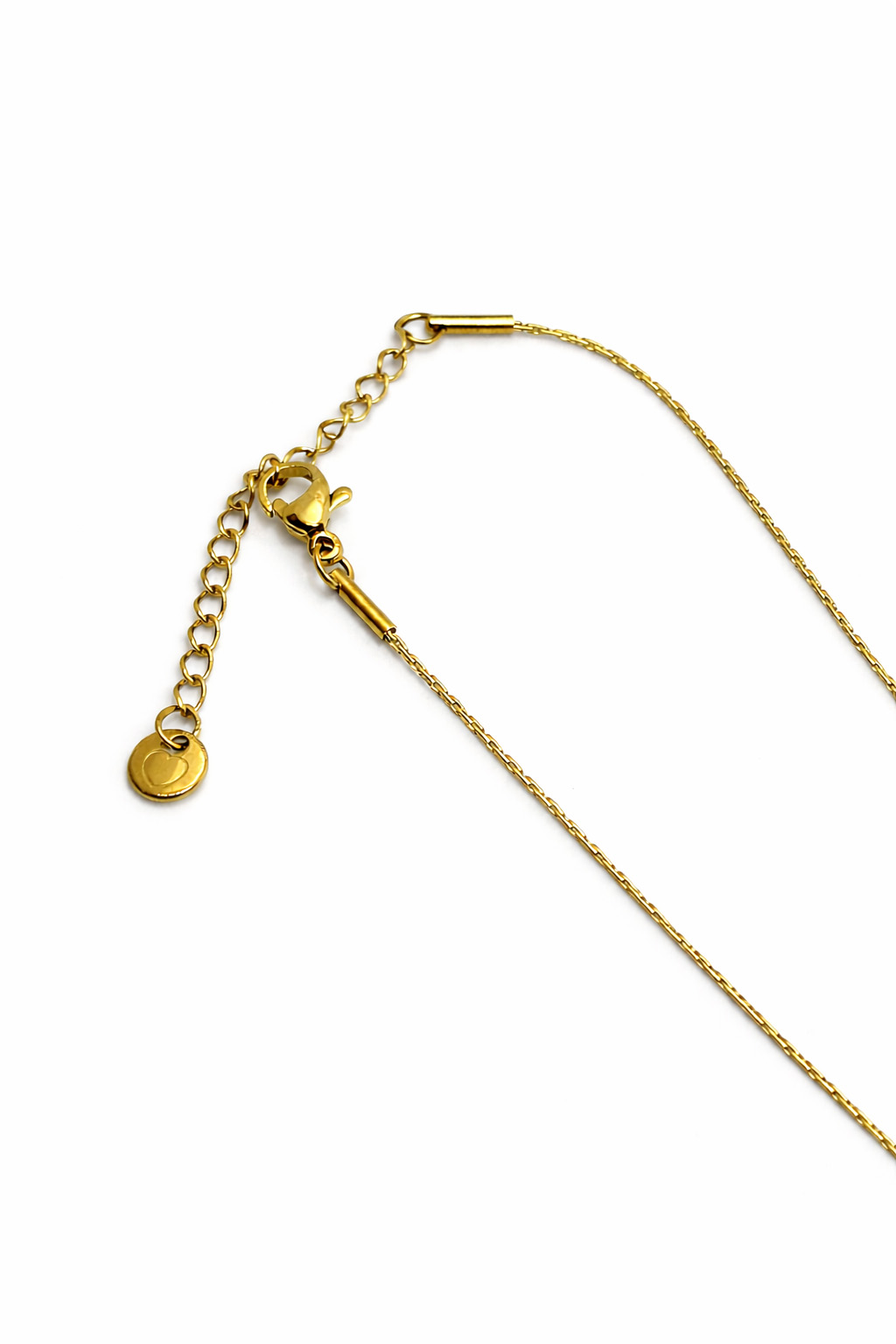 Yıldız Figürlü Zirkon Taş Detaylı Altın Renk Çelik Kolye Yıldız Figürlü Zirkon Taş Detaylı Altın Renk Çelik Kolye