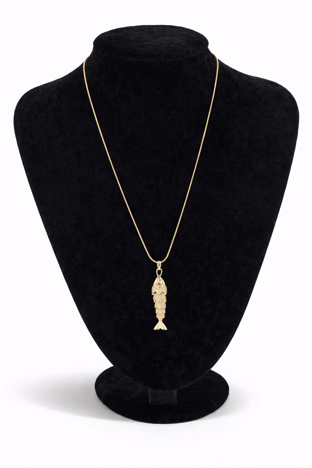 Balık Figürlü Çelik Kolye