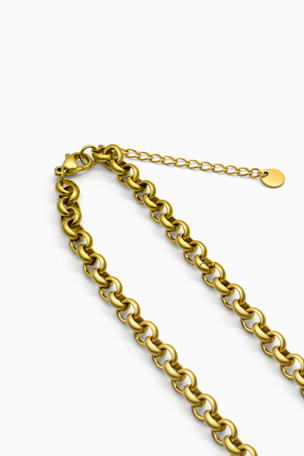 Nazar Boncuk Detaylı Yonca Figürlü Çelik Kolye