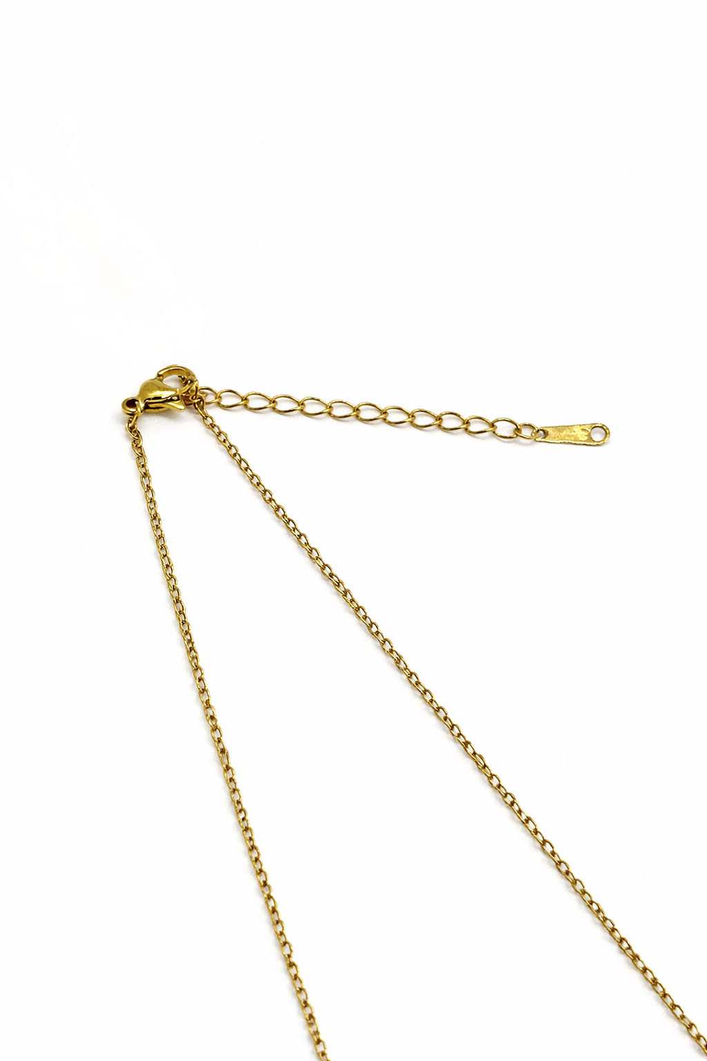 Renkli Çiçek Figürlü Zirkon Taşlı Altın Renk Çelik Kolye Renkli Çiçek Figürlü Zirkon Taşlı Altın Renk Çelik Kolye