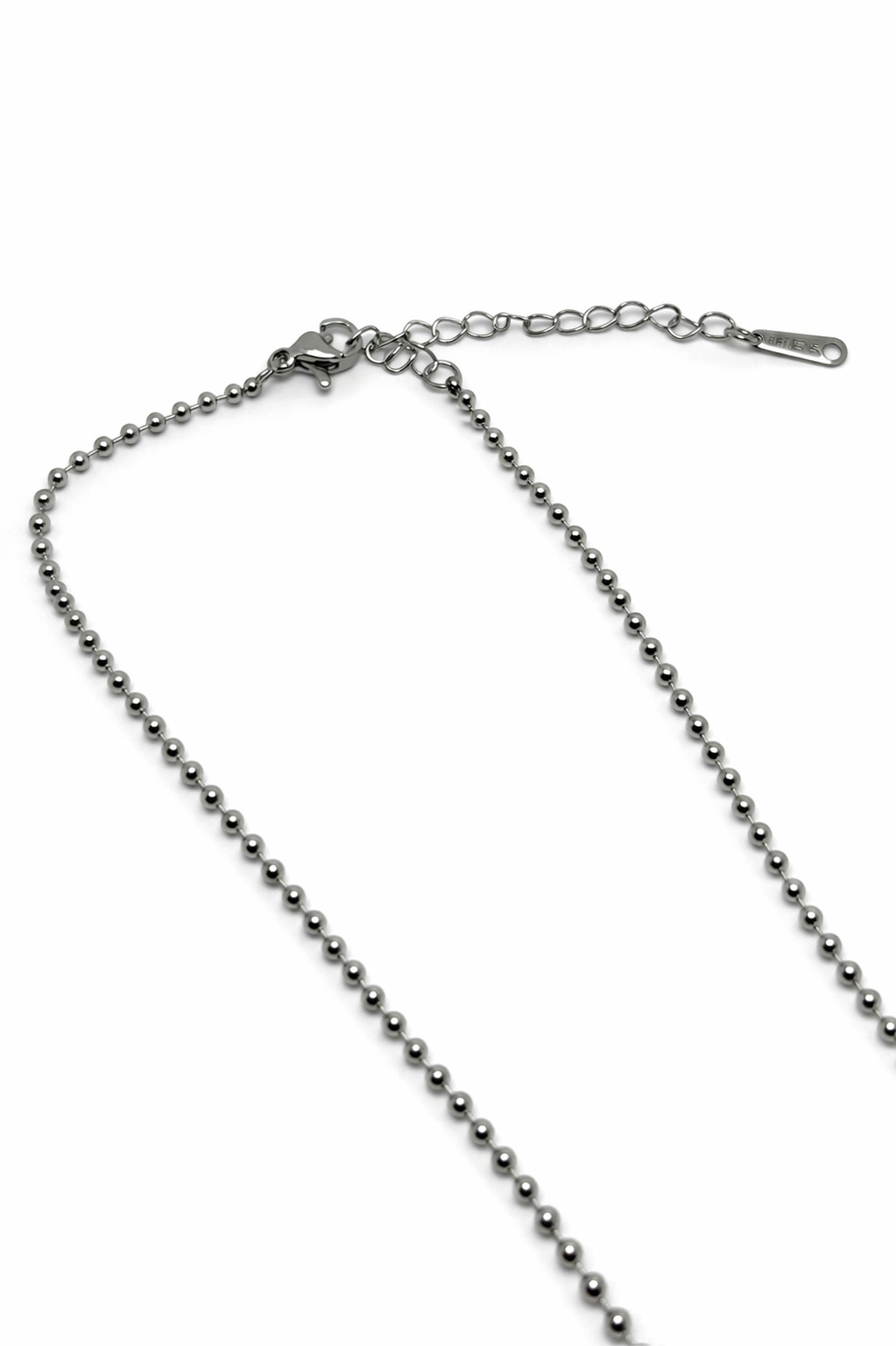 Uçak Figürlü Zirkon Taşlı Çelik Kolye