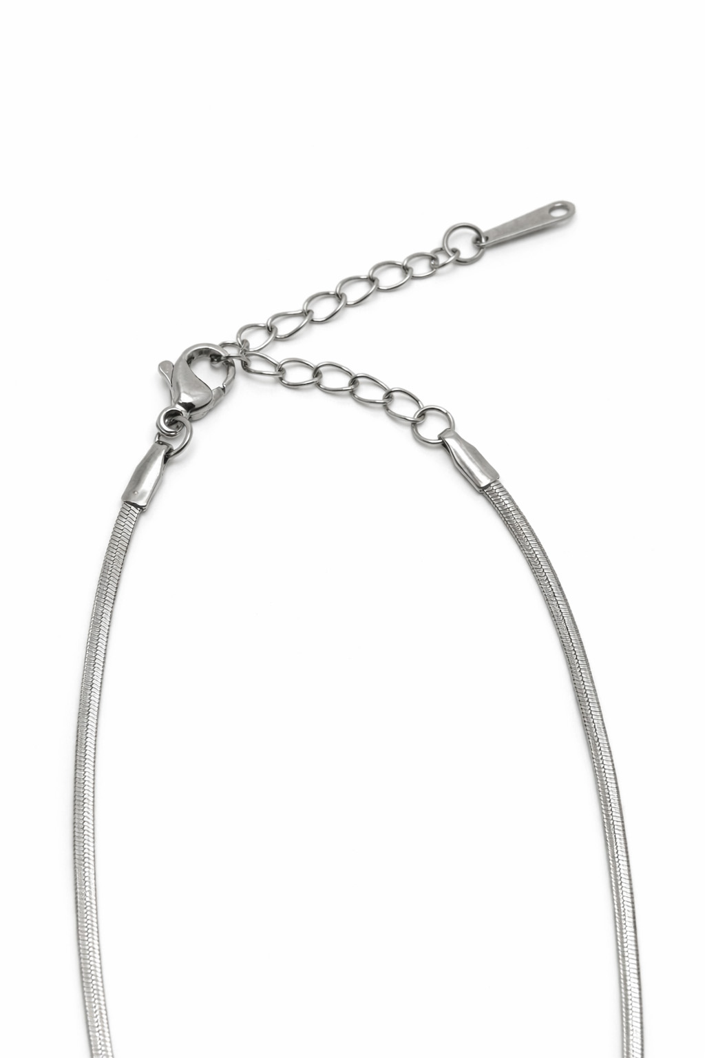 Yonca Figürlü Zirkon Taşlı Çelik Kolye