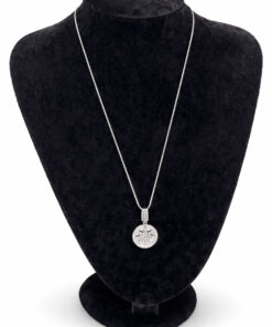 Yıldız Figürlü Zirkon Taşlı Gümüş Renk Çelik Kolye